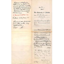 Requesting exemption from Commercial Law Exam