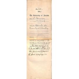 Apparatus for Mineralogical Laboratory