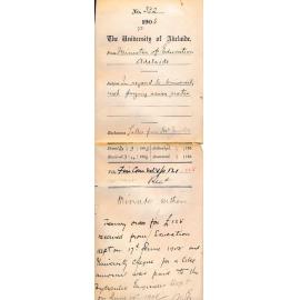 In regard to University not paying sewer rates