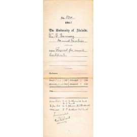 Request for Music Certificates