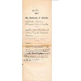 Price for double desks with sliding trays for Geological Museum