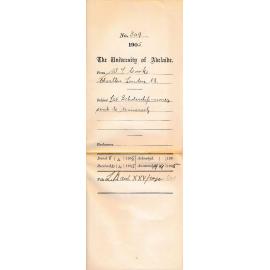 25 pounds Scholarship money sent to University