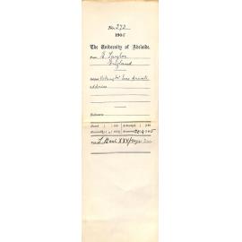 Asking Mr Ives private address