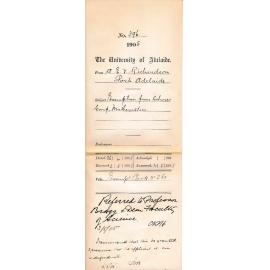 Exemption from lectures Compulsory Mathematics