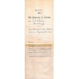 Asking particulars of Course of Study English Literature