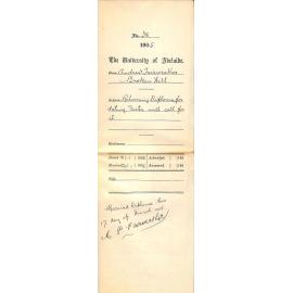 Returning Diploma for dating - Sister Mary P Fairweather will call for it