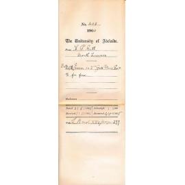 Date of Exam in 2nd Grade Plane Geo and Account for fees