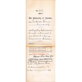 Suggesting that enquiries be made with a view to our students entering Civil Service of I