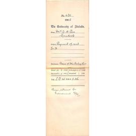 Payment of Rent pound 14-11-8