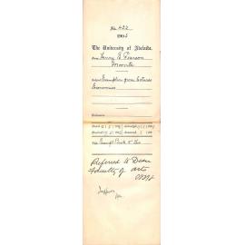 Exemption from lectures Economics