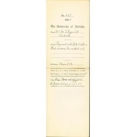 Payment rent pound 3-2-9 and asking that arrears be wiped out