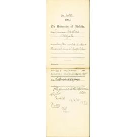 Daughter unable to attend Conservatorium 2nd half 1st Term