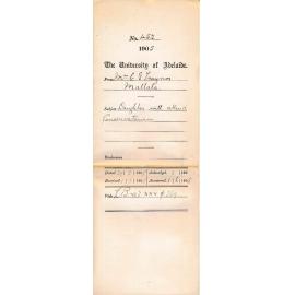 Daughter will attend Conservatorium