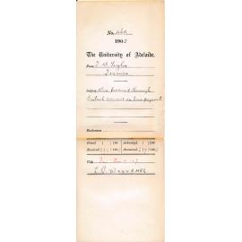 Wire procured through Districe Council on Time Payment