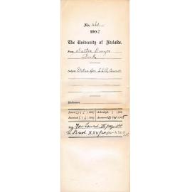 Status for LLB Course