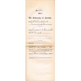 In regard to Examination of Mr Hancock