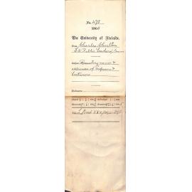 Requesting names and addresses of Professors and Lecturers