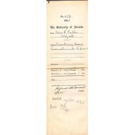 Discontinuing lessons Conservatorium for the present