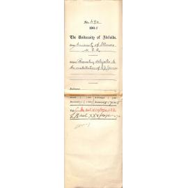 Requesting delegates to the installation of E J James