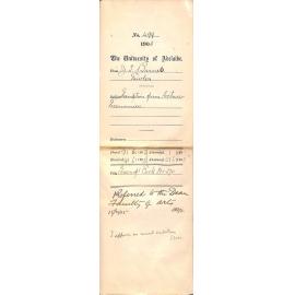 Exemption from lectures Economics - Barnet