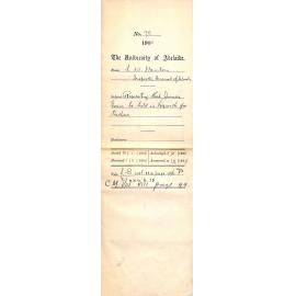 Requesting that Junior Examination be held in March for teachers