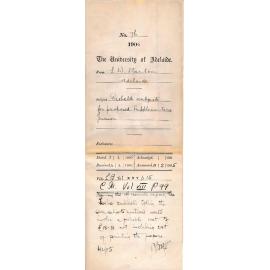 Probable subjects for proposed Supplementary Junior