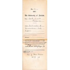 Continuation of Conservatorium half lessons