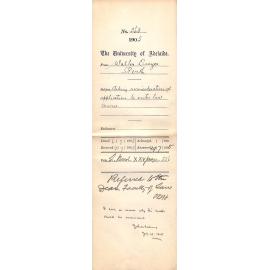 Asking reconsideration of application to enter Law Course