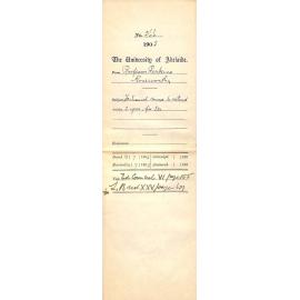 Technical Course to extend over 2 Years Fee £30