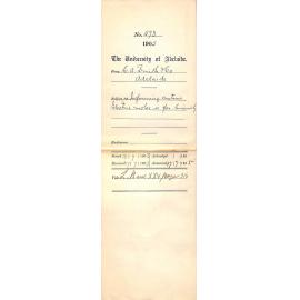 Informing Customs Electric Motor is for University