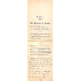 Applying for admission to Applied Science course and asking status