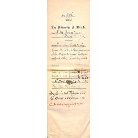 Draft and Entry Forms - £30 on Account - Rev Freedman's status - Credit of fee Maywood - Medals etc