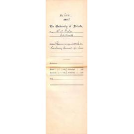 Resuming work and thanking Council for leave