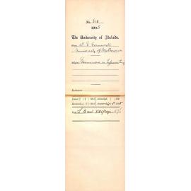 Examiners in Typewriting