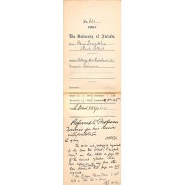 Asking particulars re Music Exams - Franklin