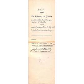 Accommodation for Telegraph and Post Office during Congress