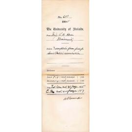 Exemption from fees for Senior Public Examination