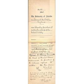 Requesting purchase of publication of Life of Sir Herbert Oakeley