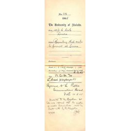 Requesting that centre be formed at Laura