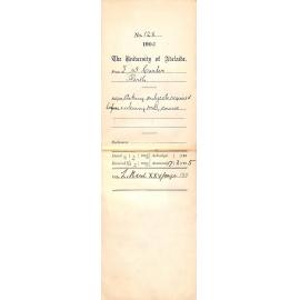 Asking subjects required before entering MB Course