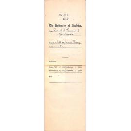 Regarding supervision of theory examination