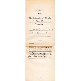 Will hand over land with improvements