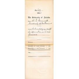 Acknowledging receipt of information re 22 Cases Glassware