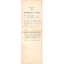 Asking conditions of Exemption from lectures BSc Course