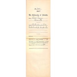 Particulars re South Australian Scholarship Composition