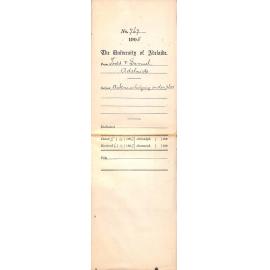 Acknowledging Order 3681