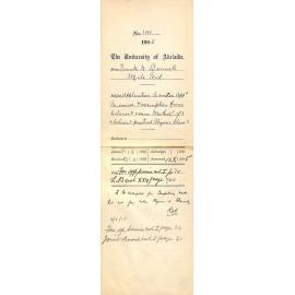 Application to enter Applied Science course - exemption from lectures etc