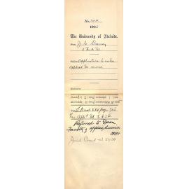 Application to enter Electrical Engineering