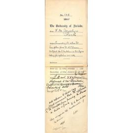 Forwarding £3 entries - Exemption from Senior etc