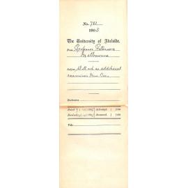 Will act as additional Examiner Mus Bac